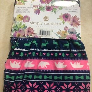 Simply Southern Leggings, 2 pair, NWT
